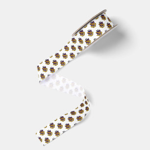 Phi Chi Theta Color Crest Grosgrain Ribbon