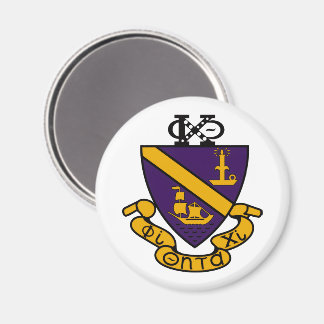 Phi Chi Theta | Color Crest Magnet
