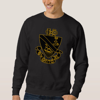 Phi Chi Theta Crest | Gold and Black Sweatshirt
