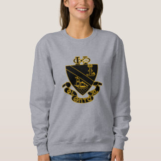 Phi Chi Theta Crest | Gold and Black Sweatshirt