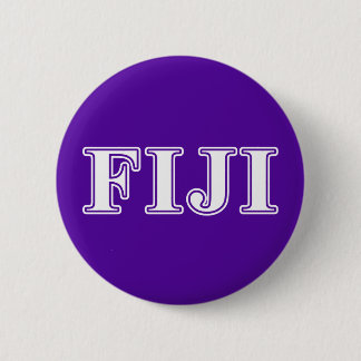 Phi Gamma Delta Whie and Purple Letters Button