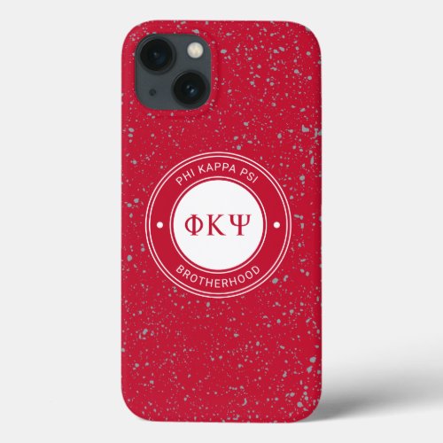 Phi Kappa Psi  Badge iPhone 13 Case