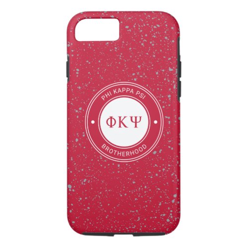 Phi Kappa Psi  Badge iPhone 87 Case