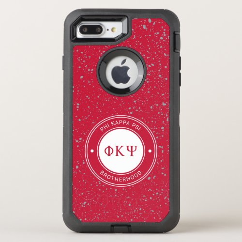 Phi Kappa Psi  Badge OtterBox Defender iPhone 8 Plus7 Plus Case