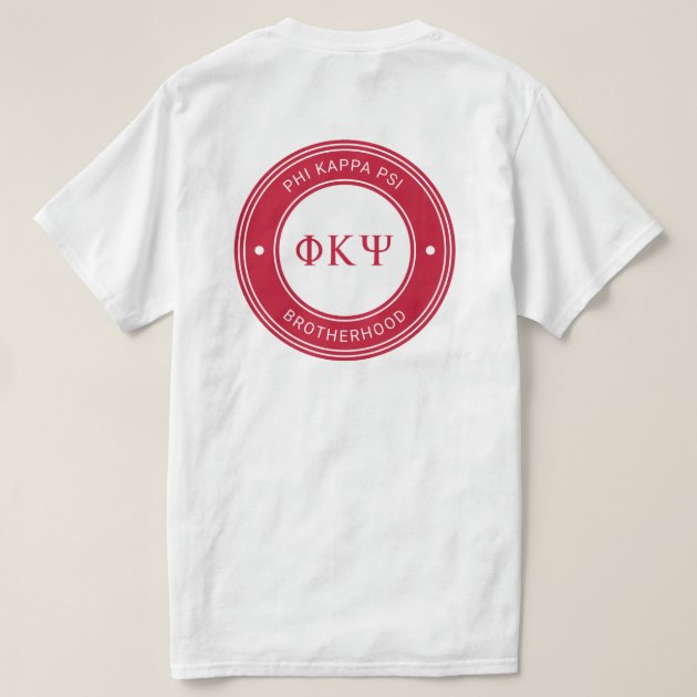 Phi Kappa Psi | Badge T-Shirt | Zazzle.com