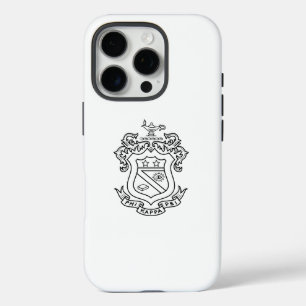Phi Kappa Psi Fraternity Official Coat of Arms B&W iPhone 16 Pro Case
