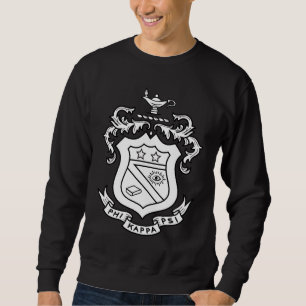 Phi Kappa Psi Fraternity Official Coat of Arms B&W Sweatshirt
