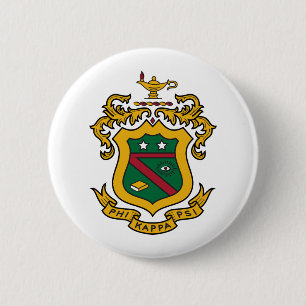 Phi Kappa Psi Fraternity Official Coat of Arms Button