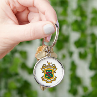 Phi Kappa Psi Fraternity Official Coat of Arms Keychain