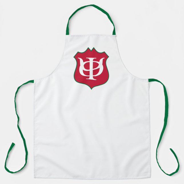 Phi Kappa Psi Fraternity Shield Logo Apron (Front)