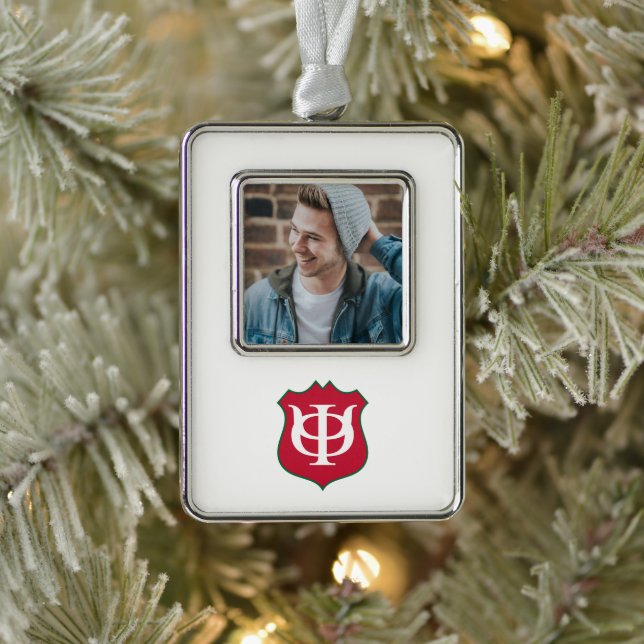 Phi Kappa Psi Fraternity Shield Logo Christmas Ornament (Tree)
