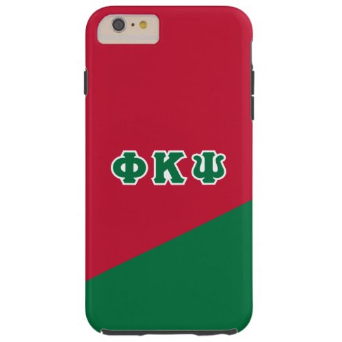 Phi Kappa Psi  Greek Letters Tough iPhone 6 Plus Case