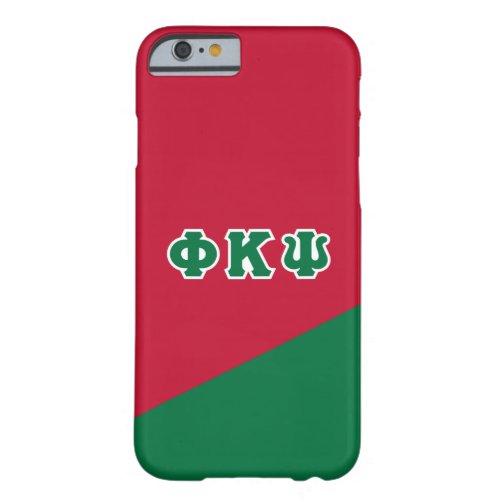 Phi Kappa Psi  Greek Letters Barely There iPhone 6 Case