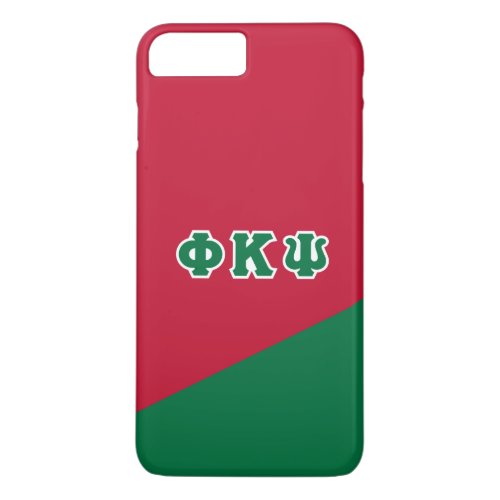 Phi Kappa Psi  Greek Letters iPhone 8 Plus7 Plus Case