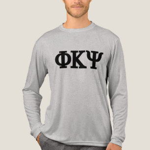 Phi Kappa Psi Greek Letters Logo 4 Tri-Blend Shirt