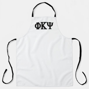 Phi Kappa Psi Greek Letters Logo Apron