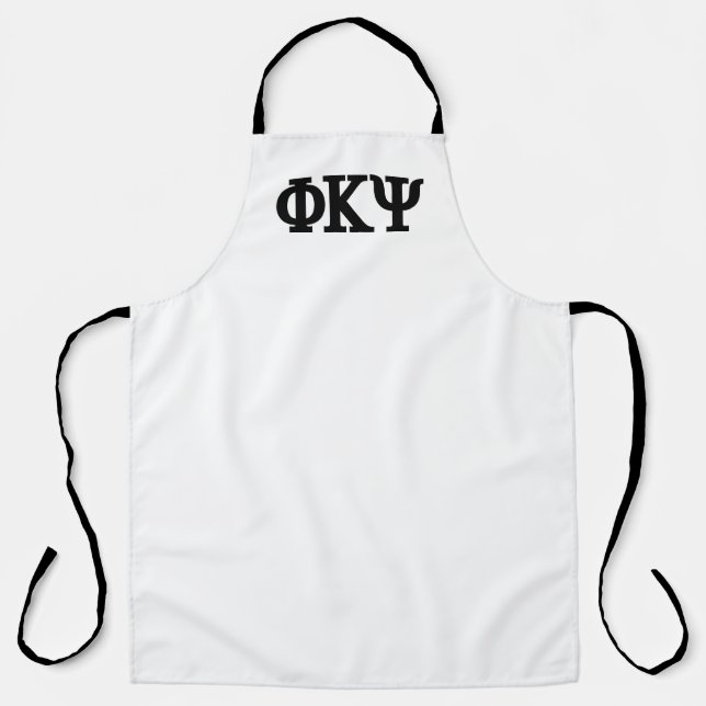 Phi Kappa Psi Greek Letters Logo Apron (Front)