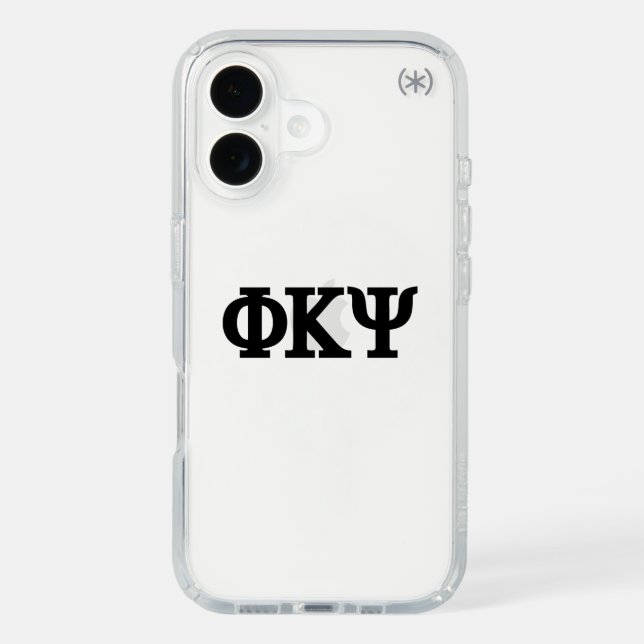 Phi Kappa Psi Greek Letters Logo Speck iPhone Case (Front)