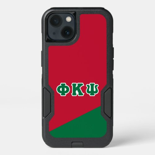 Phi Kappa Psi  Greek Letters iPhone 13 Case