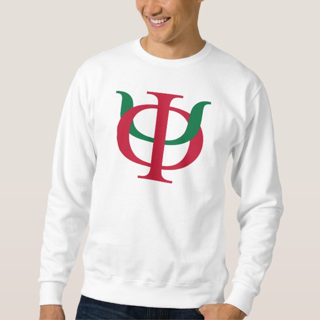 Phi Kappa Psi Intertwined Greek Letters Logo 4 Sweatshirt (Front)