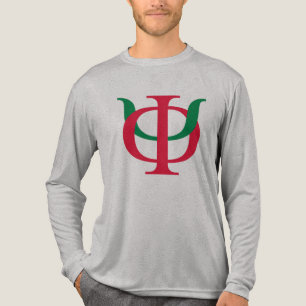 Phi Kappa Psi Intertwined Greek Letters Logo 4 Tri-Blend Shirt