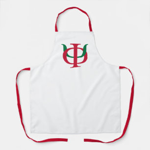 Phi Kappa Psi Intertwined Greek Letters Logo Apron