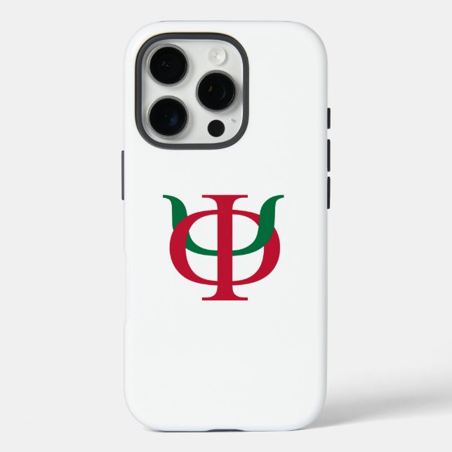 Phi Kappa Psi Intertwined Greek Letters Logo Case-Mate iPhone Case (Back)
