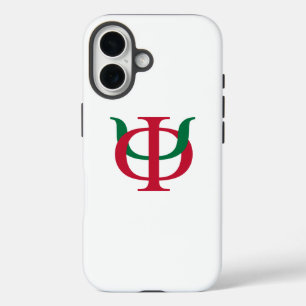 Phi Kappa Psi Intertwined Greek Letters Logo iPhone 16 Case