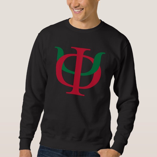 Phi Kappa Psi Intertwined Greek Letters Logo Sweatshirt (Front)