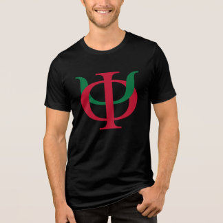 Phi Kappa Psi Intertwined Greek Letters Logo Tri-Blend Shirt