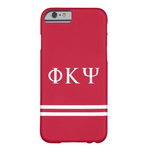 Phi Kappa Psi  Sport Stripe Barely There iPhone 6 Case