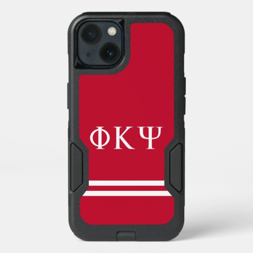 Phi Kappa Psi  Sport Stripe iPhone 13 Case