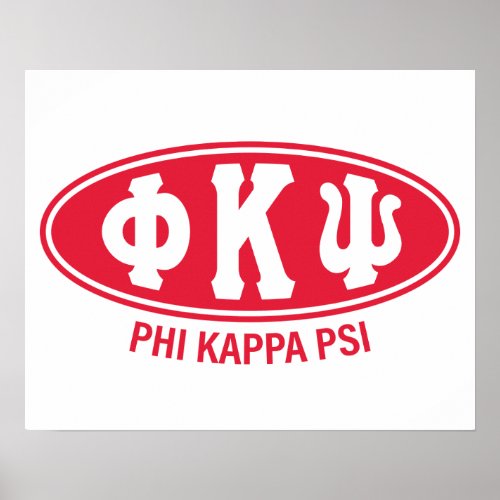 Phi Kappa Psi  Vintage Poster