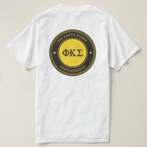 Phi Kappa Sigma  Badge T_Shirt