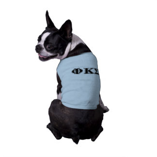Phi Kappa Sigma Black Letters T-Shirt