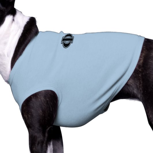 Phi Kappa Sigma Black Letters T-Shirt (Side)