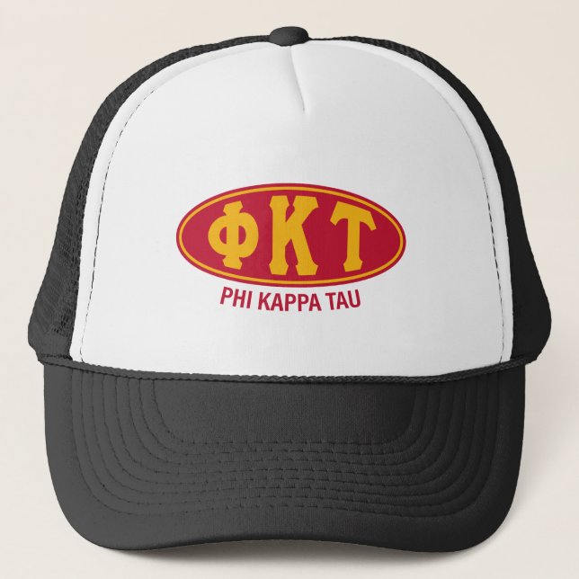 Phi Kappa Tau | Vintage Trucker Hat (Front)