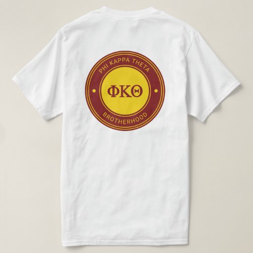 Phi Kappa Theta  Badge T_Shirt