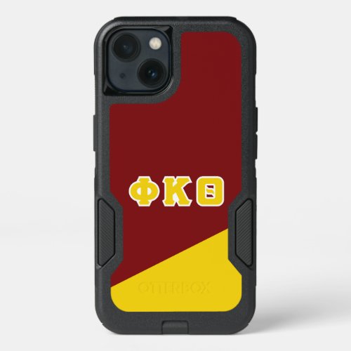 Phi Kappa Theta  Greek Letters iPhone 13 Case