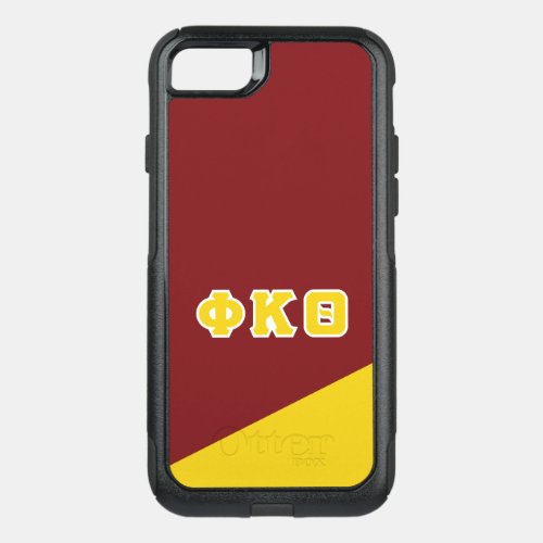 Phi Kappa Theta  Greek Letters OtterBox Commuter iPhone SE87 Case