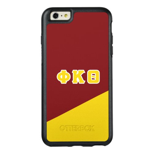 Phi Kappa Theta  Greek Letters OtterBox iPhone 66s Plus Case