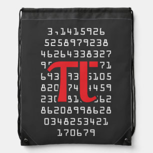 Phi number drawstring bag