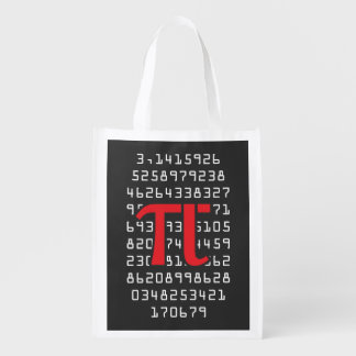 Phi number grocery bag