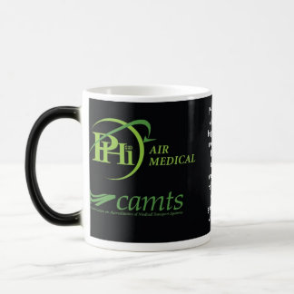 PHI NVG Logo for MUG, nvg helipad2, PHI Air Med... Color Morph Mug
