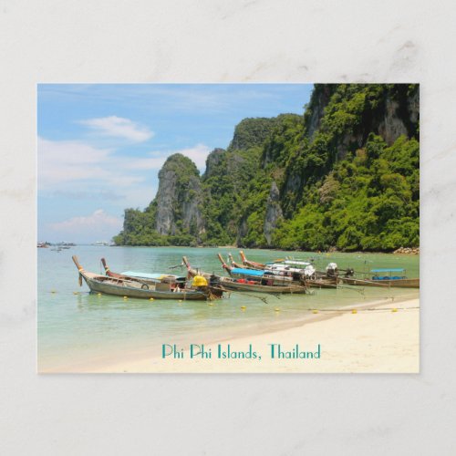 Phi Phi Islands Thailand Postcard