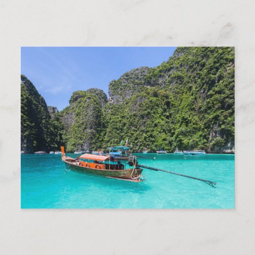 Phi Phi Lay Island Phuket Thailand Postcard