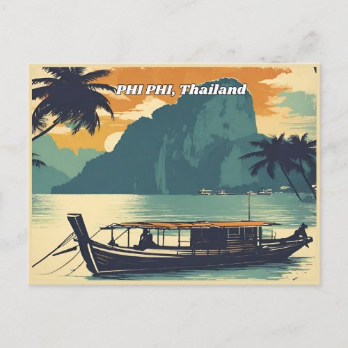 Phi Phi Thailand Postcard