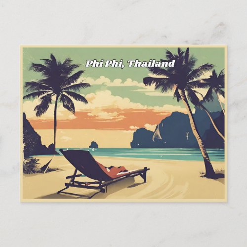 Phi Phi Thailand Postcard