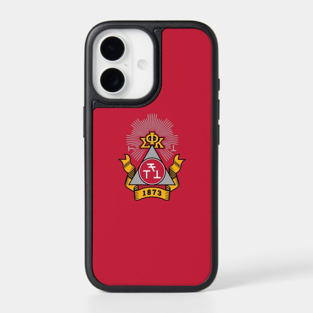 Phi Sigma Kappa Crest Otterbox iPhone Case (Back)