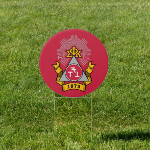 Phi Sigma Kappa Crest Sign